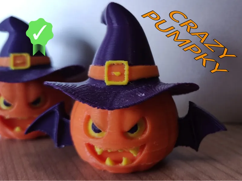 Crazy Pumpky is the mad pumpkin of Halloween 2025