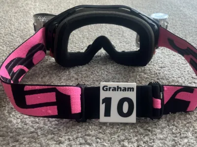 Custom goggle clip