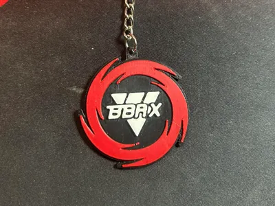 BBAX Logo Keychain