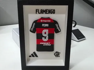 Quadro – Camisa do Flamengo - PEDRO