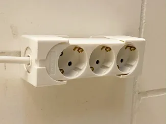 Power Strip Wall Mount