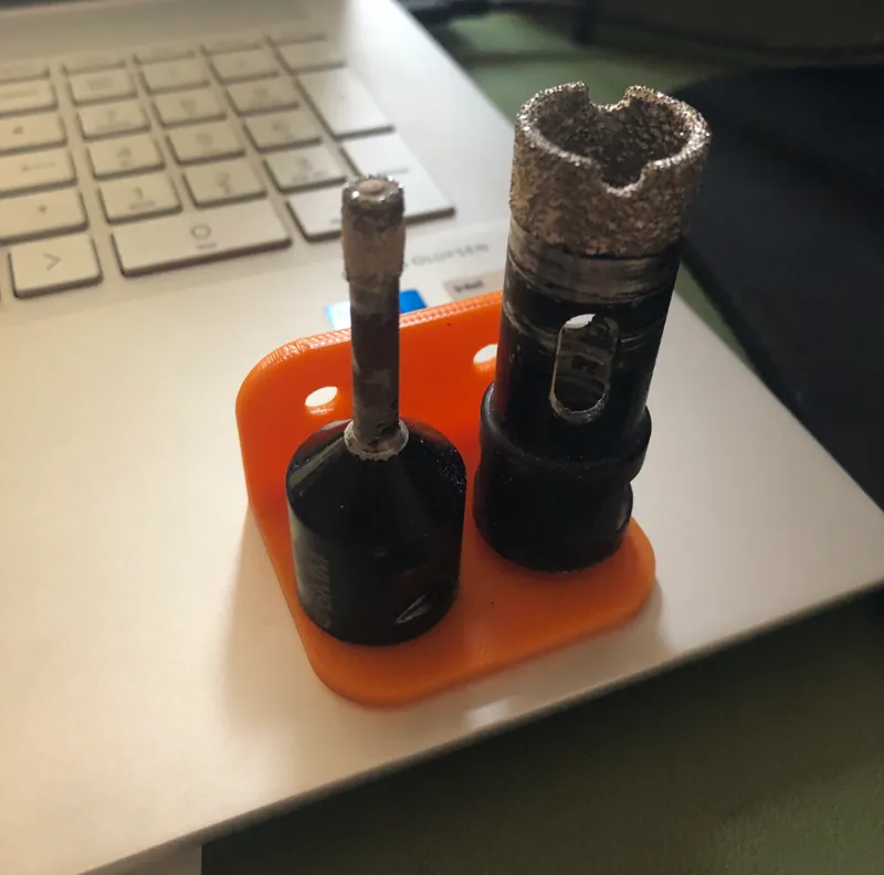 grinder diamond hole cutter storage 