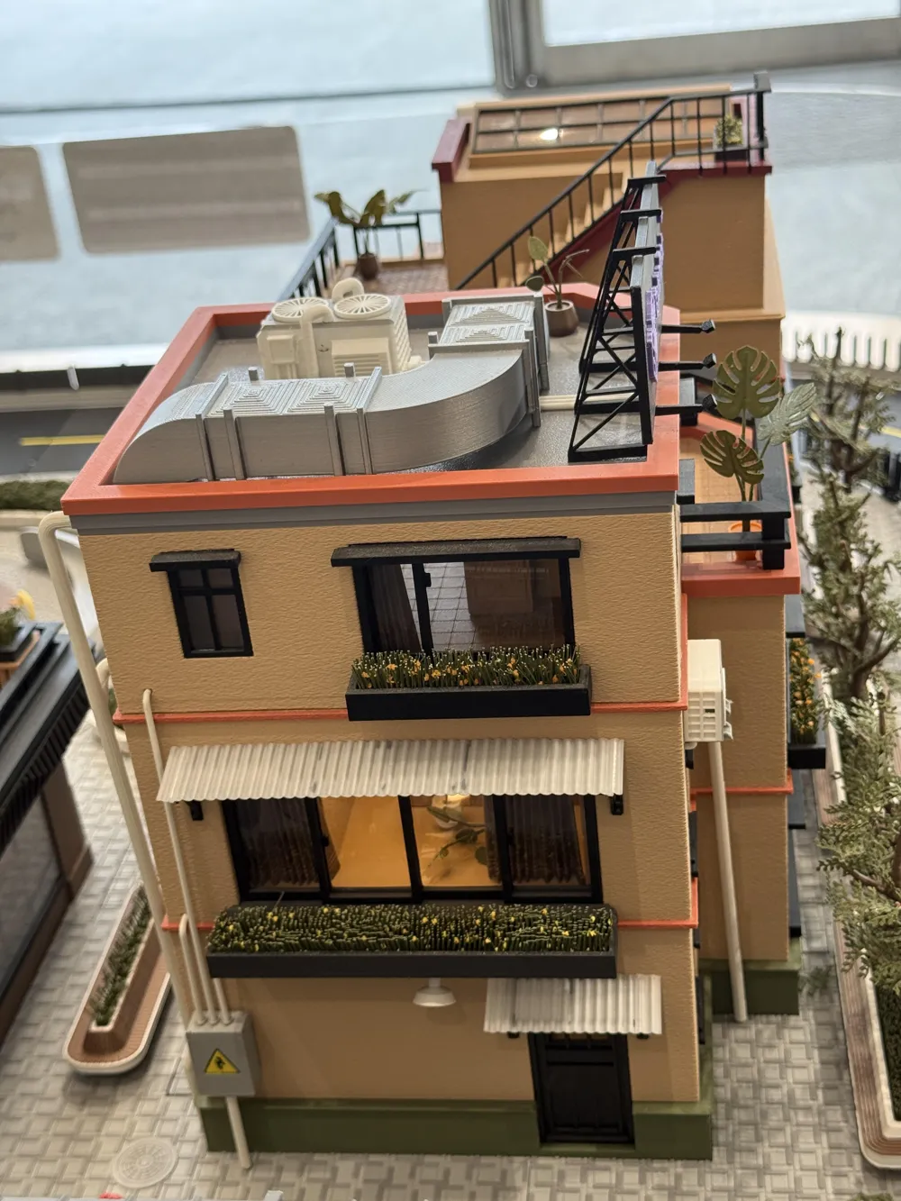 Apartment Building Free 3D Print Model MakerWorld
