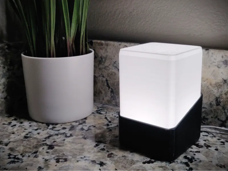 "Slant Squared" - Modern Desk Light