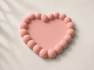 piattino cuore 