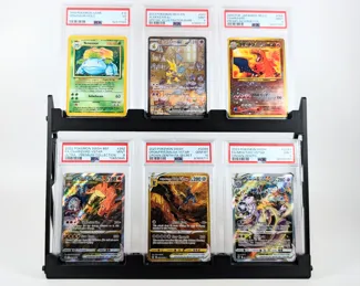 Two Tier PSA Slab Card Display