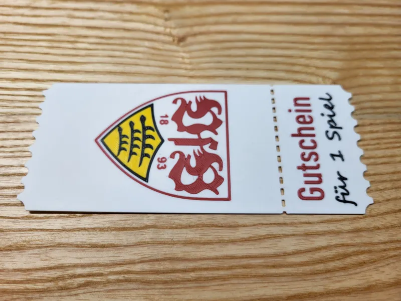 VfB Stuttgart Ticket Voucher