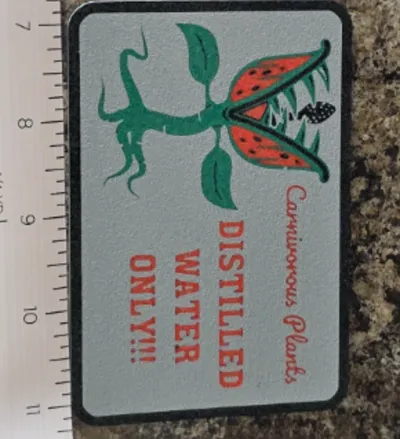 Carnivorous Plant Sign