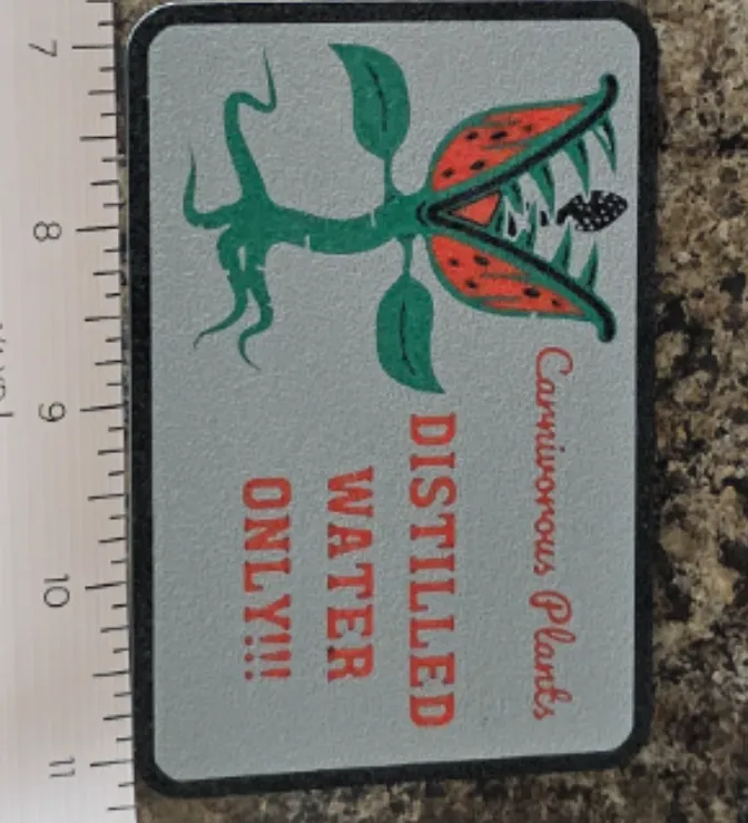 Carnivorous Plant Sign