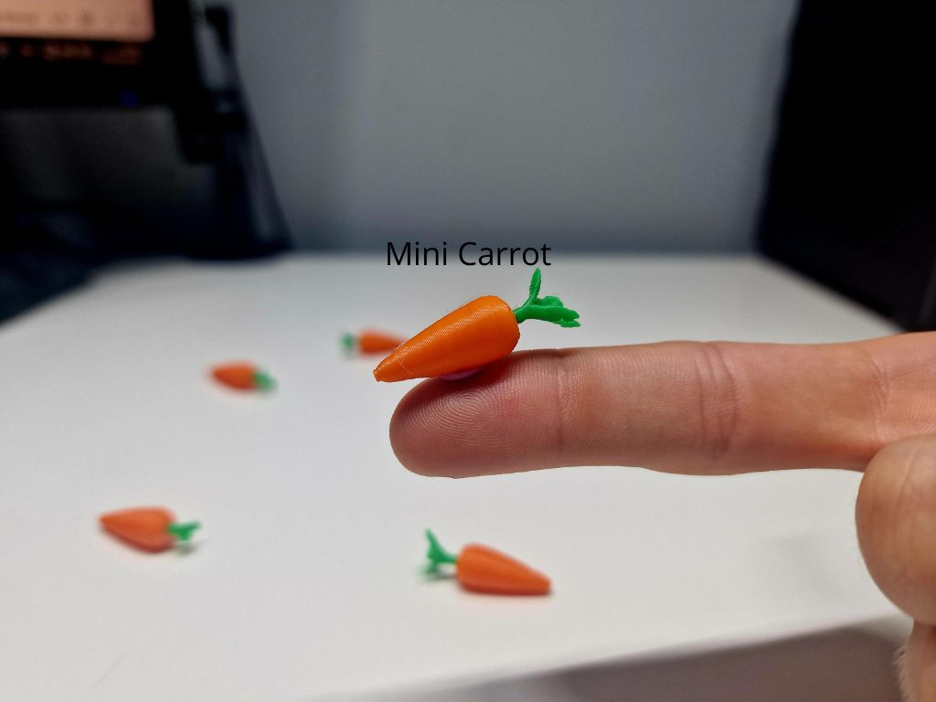 Mini Carrot Fidget - Micro Food