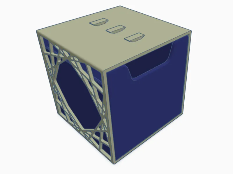 Stackable small parts drawer