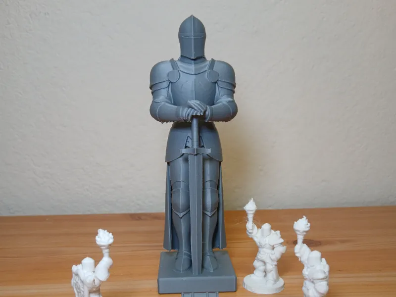 Statue de Chevalier Médiéval pour Jdr et Wargames