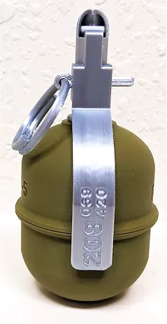 RGD-5 Replica Prop Frag Grenade | Handle flies off view 3