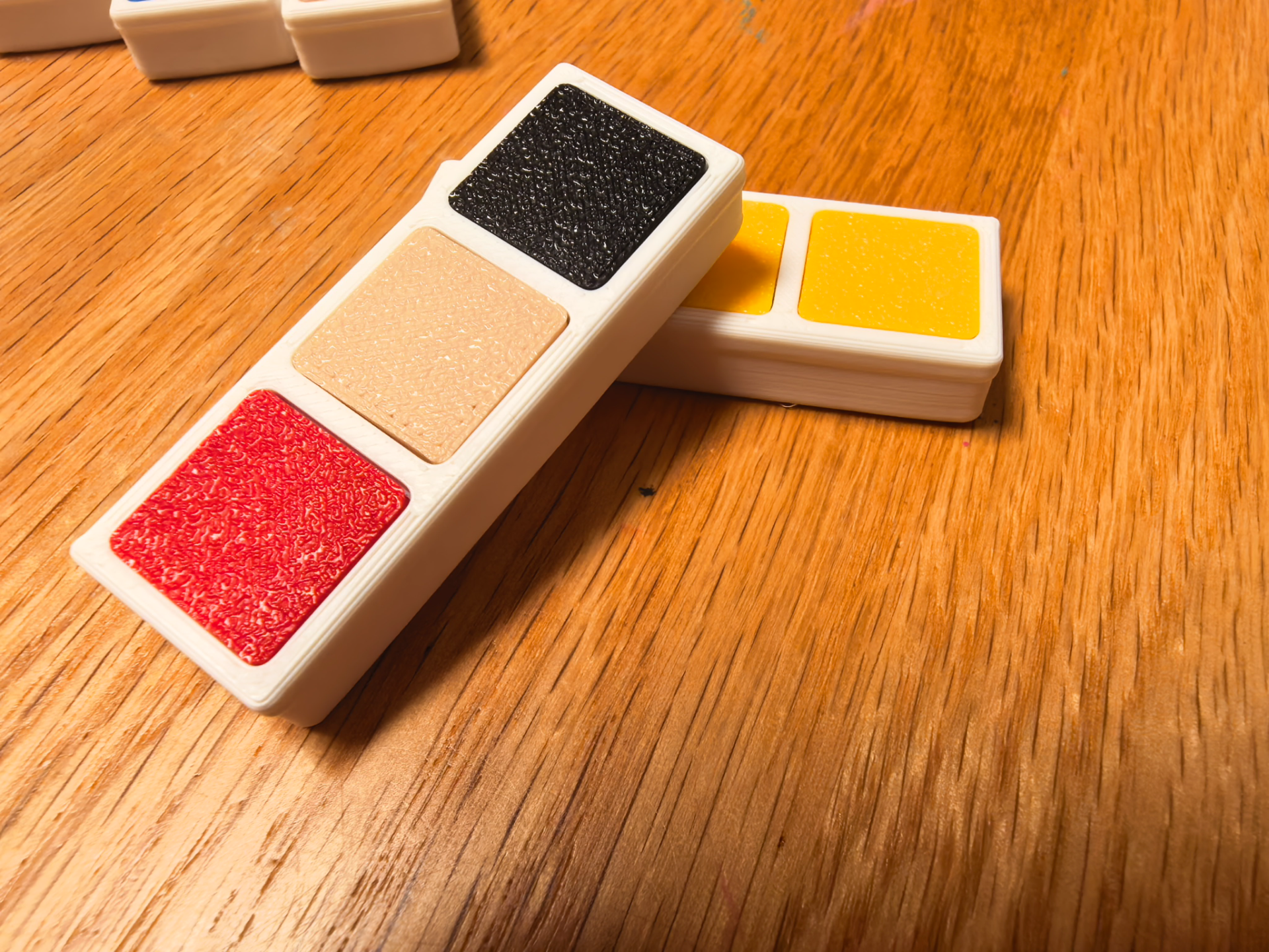 Miniatura 1 do modelo 3D 骨米诺游戏+多米诺骨牌2合1