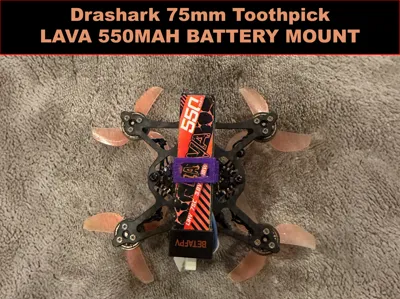 Drashark 75mm 550MAH Battery Mount