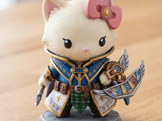 Hello Duelist! - Chibi Kitty YGO Warrior