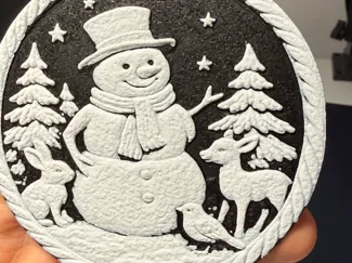 Snowman ornament