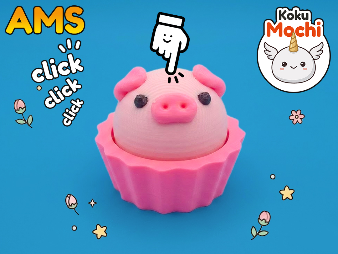 Koku Mochi Clicker Pig Basic AMS 