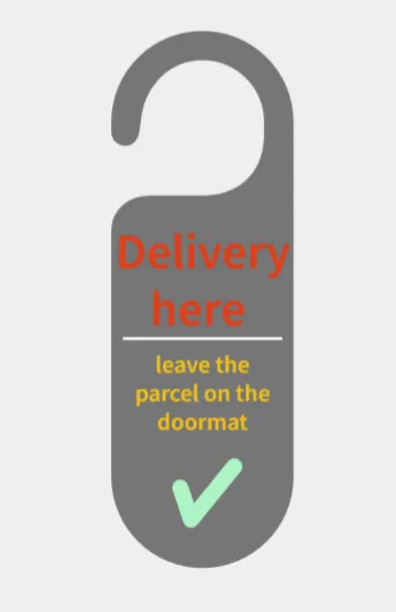 Amazon, UPS, FedEX delivery sign by micrutk - MakerWorld