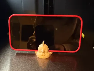 Low Poly Chicken Phone Stand | Cute Phone Holder