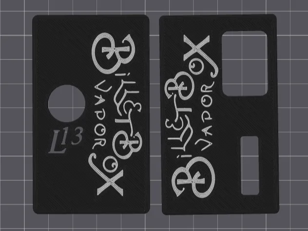 Billetbox Round button panels with billet box logo