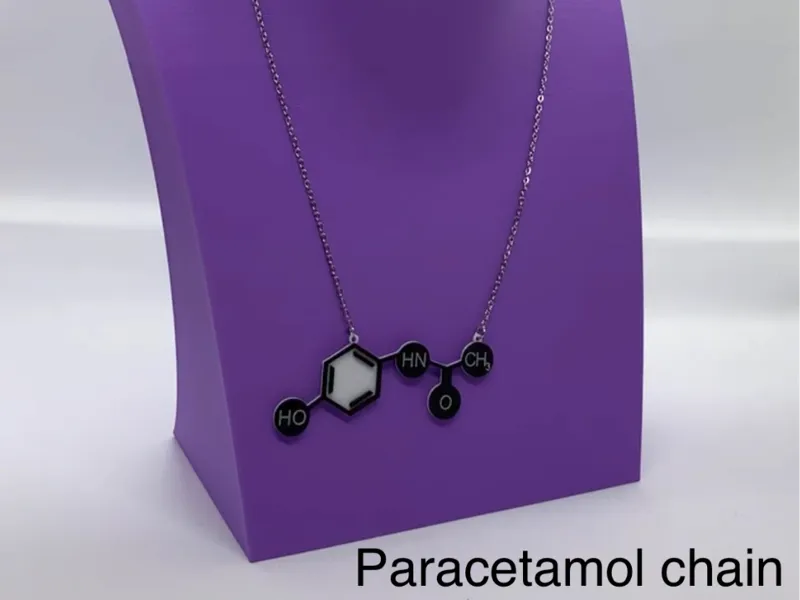 Paracetamol chain (Jewelry)