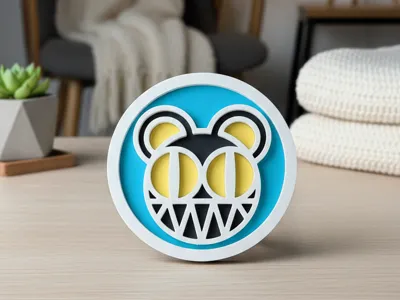 Radiohead coaster