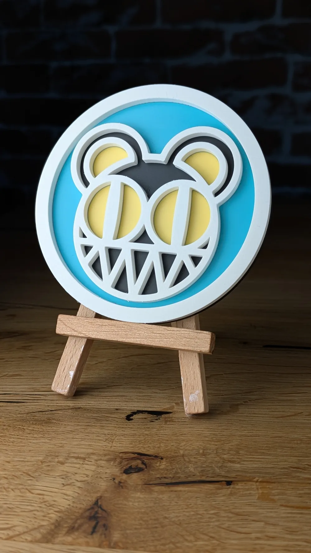 Radiohead coaster - Free 3D Print Model - MakerWorld