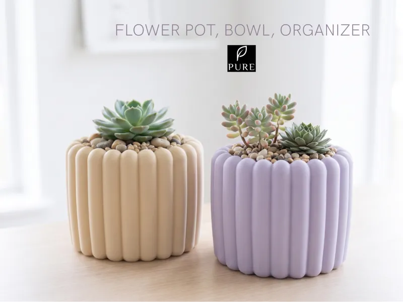 FLOWER POT, BOWL, ORGANIZER