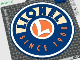 Lionel Trains Sign