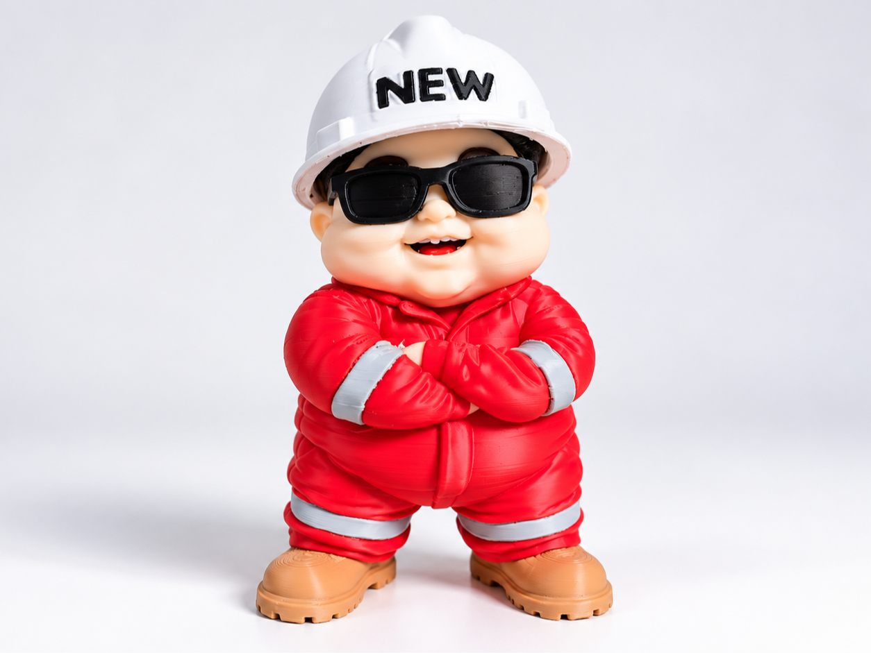 Oilfield Inspector - Baby Face 3D model