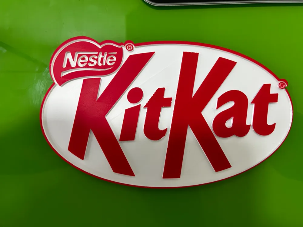Kit Kat Logo Rapper Kitkat Logo by PC POHOTOVOST - MakerWorld
