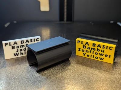 Material Labels for 1" Dowel