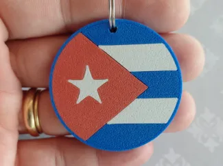 Cuba Keychain