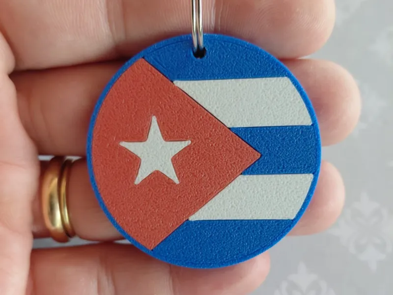 Cuba Keychain