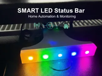 Smart LED Printstatus Lightbar - Bambulab Printer