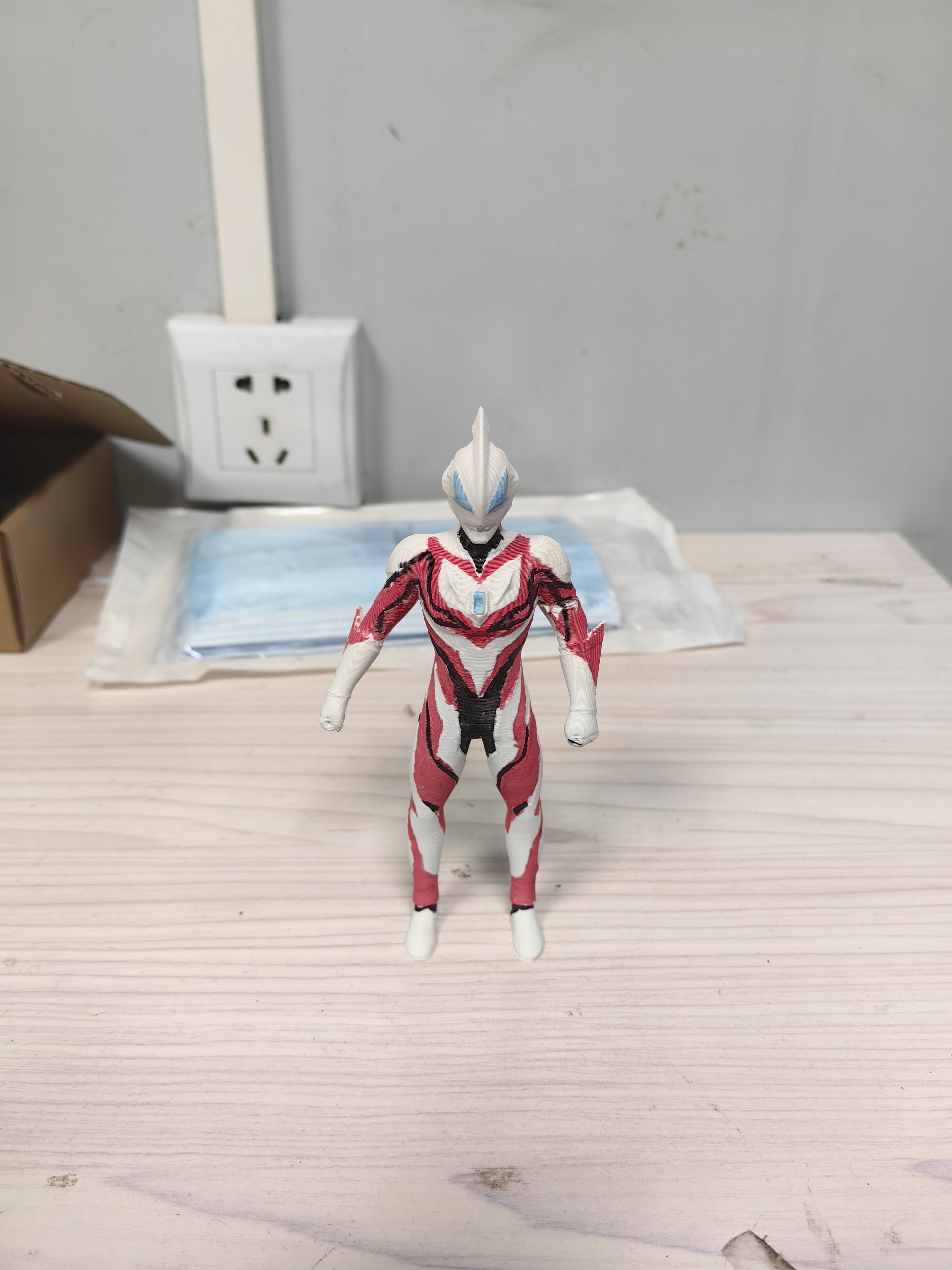 Ultraman Geed, Original Form, Detailed Coloring Version - Free 3D