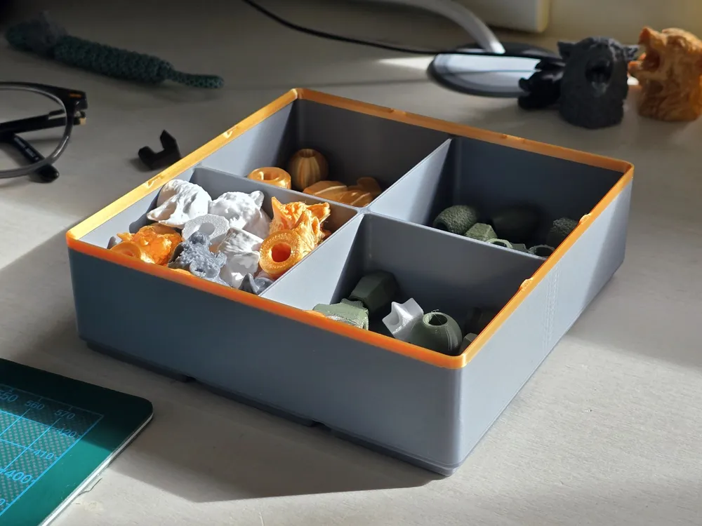 Gridfinity Sorting Tray - Free 3D Print Model - MakerWorld