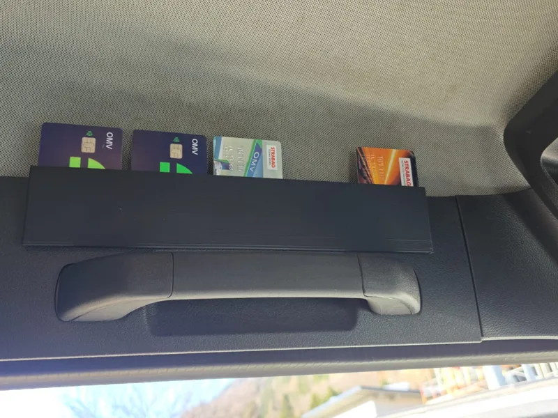 Kreditkartenhalter für LKW