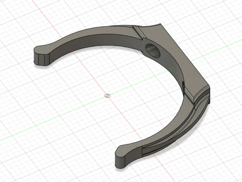 uchwyt na butlę / compress air cylinder holder