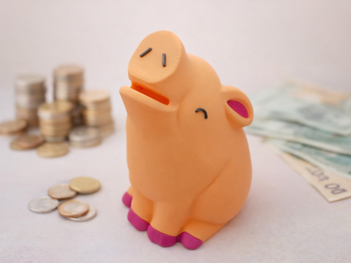 Pig Coin Bank (No AMS, multipart)