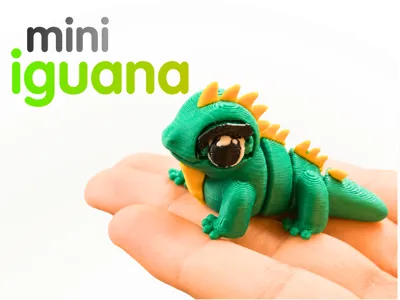 Articulated Mini Iguana