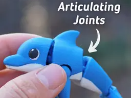 Diving Dolphin - Articulated Fidget dolphin
