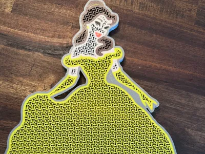 Princess Belle | Pin Board Display