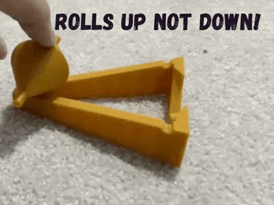 The Anti-Gravity Roller Magic Trick