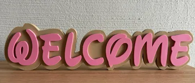 Disney Style Sign Font