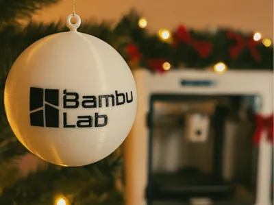 Bambu Lab Christmas Ornament