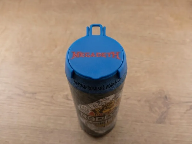 drink can cover - MEGADETH