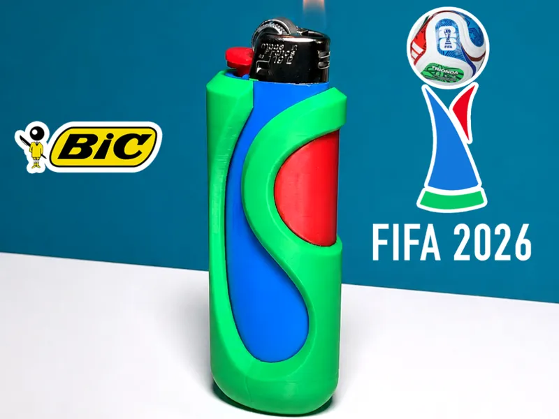 ACCENDINO BIC CASE FIFA 2026 WORLD CUP