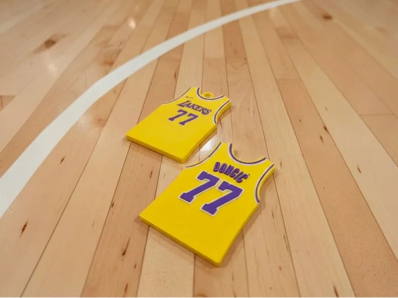 Luka Dončić Lakers #77 Jersey Keychain / Magnet